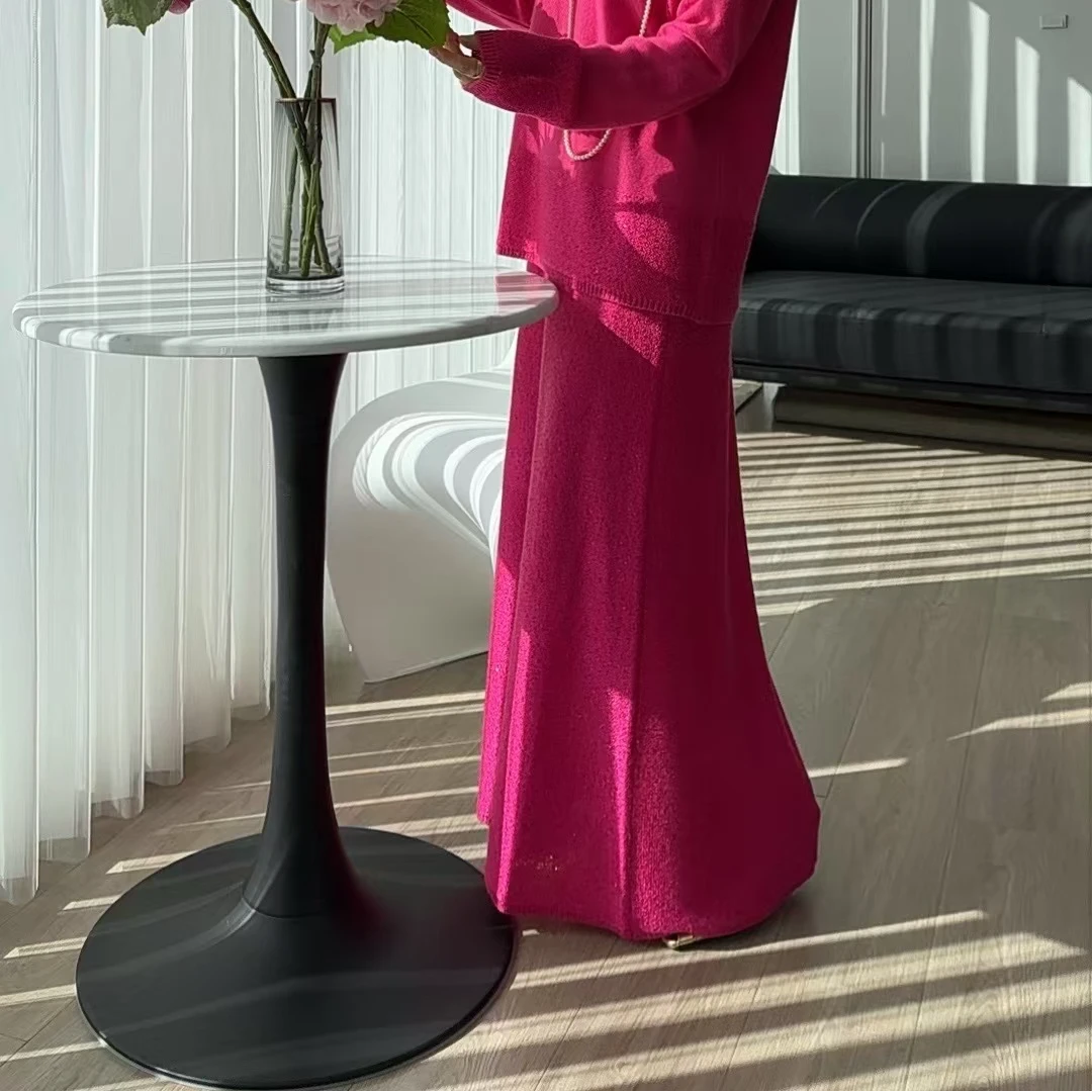 气质显瘦轻奢时尚长款优雅半身裙24-24