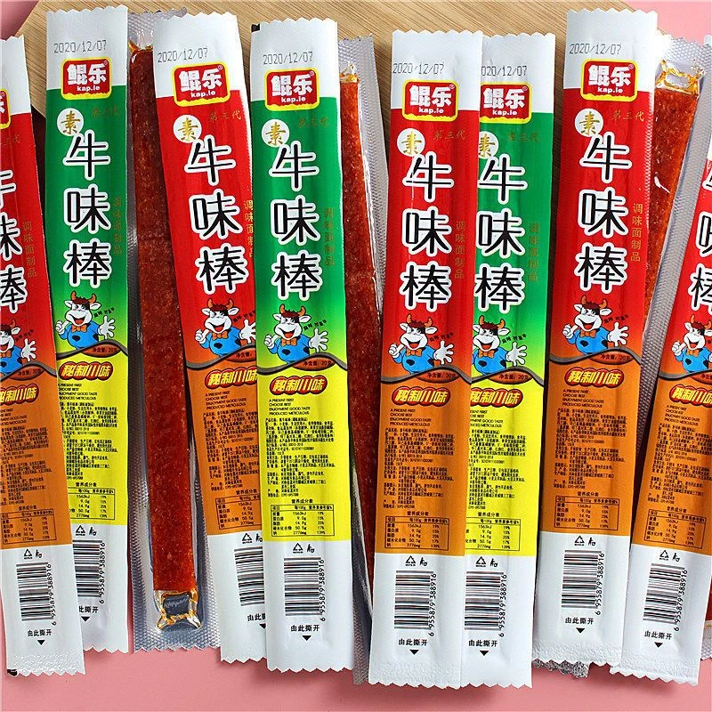 牛味棒劲道童年小零食8090麻辣食品怀旧小吃网红爆款辣片调味面筋