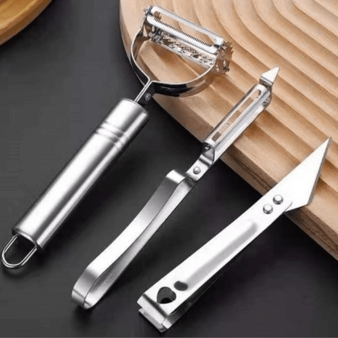 【2.1元包邮家用厨房3件套削皮刀】，破损联系客服补发