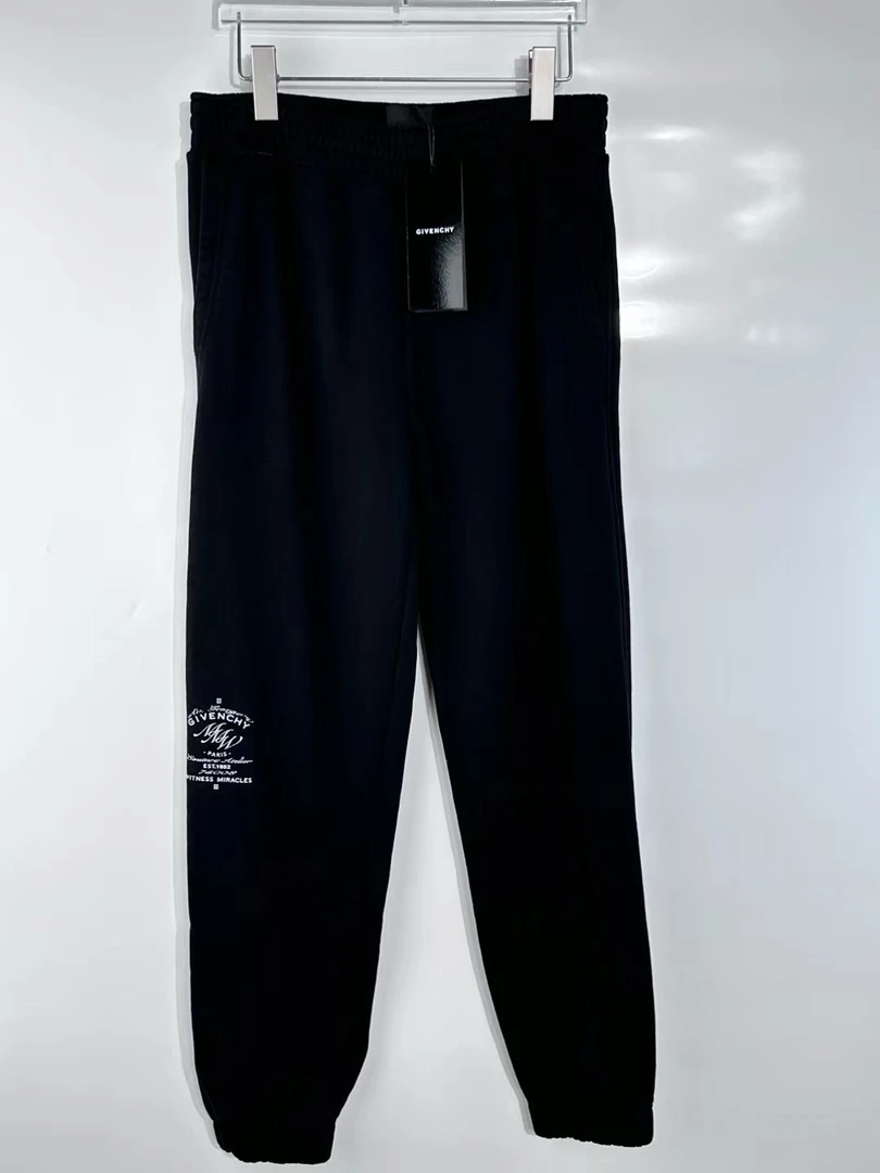 Givenchy 新款草写字母Logo卫裤/M /裤长101 腰围37