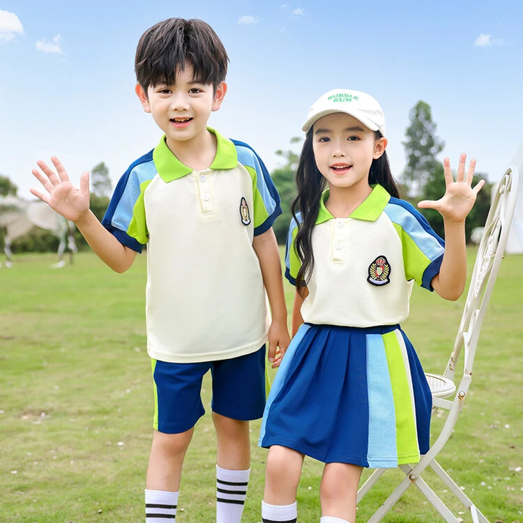 2023新款儿童校服夏季幼儿园服6.1演出服比赛运动会合唱服小学生