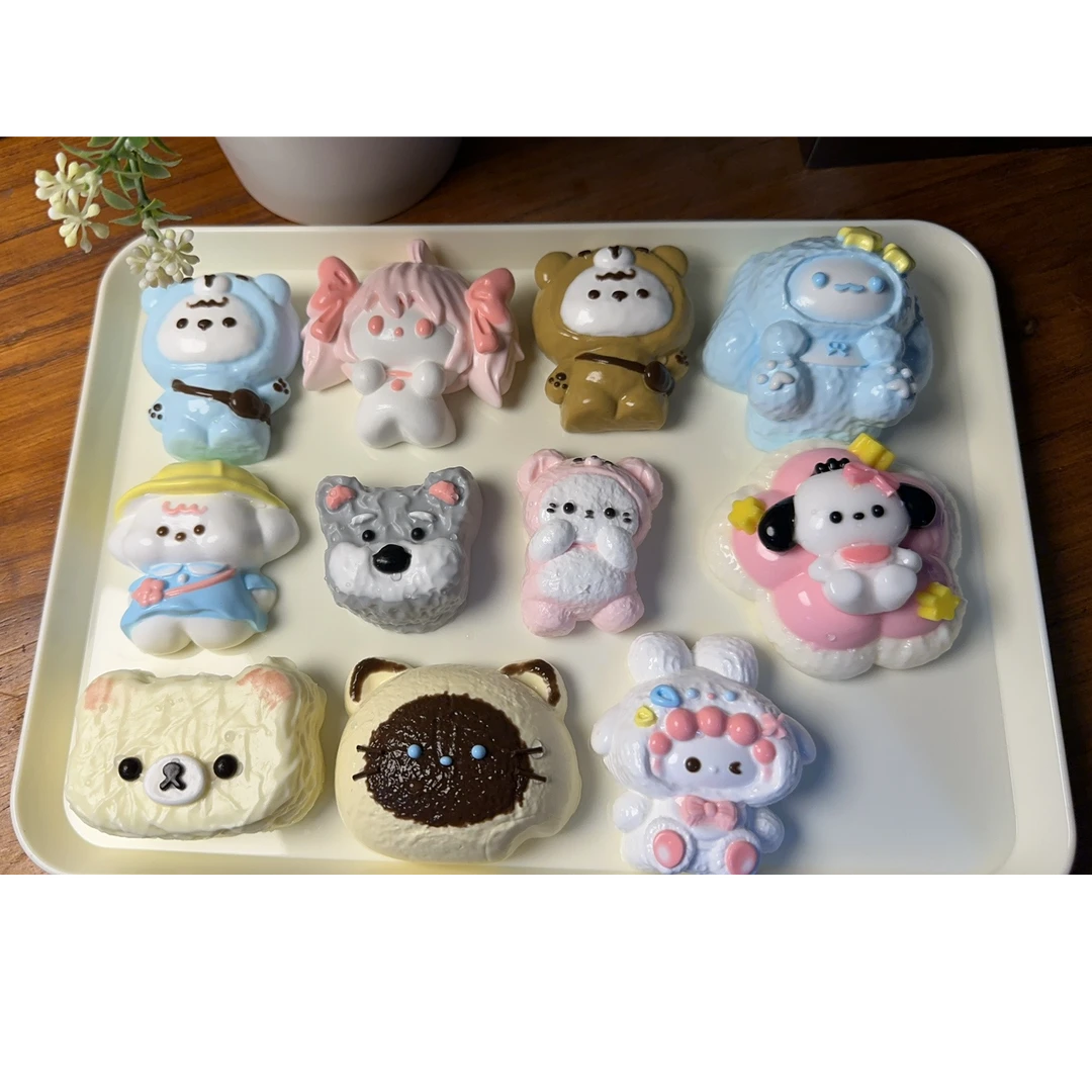 【补3米链接】DIY手工奶油泥烂泥感食品级硅胶捏捏【默认微瑕】