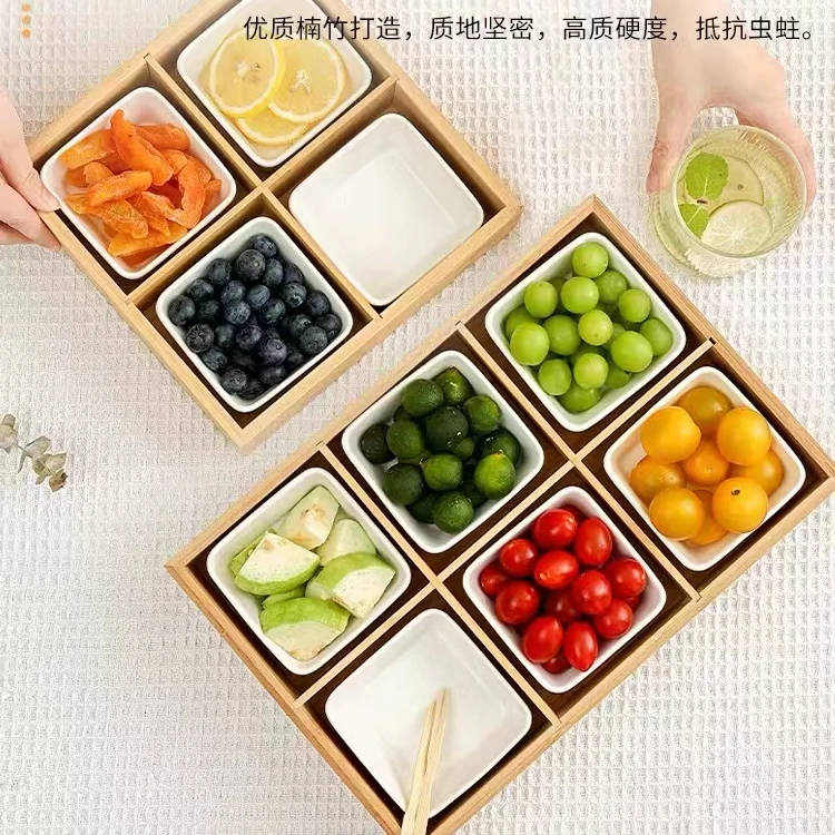 58487 九宫格零食饰品木盒