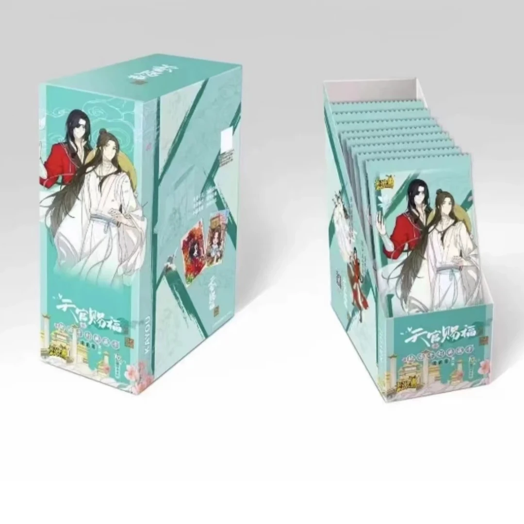 【拆盒】卡游 -《天官赐福》逢花篇桃园千灯卡牌谢怜花城收藏卡片盲盒