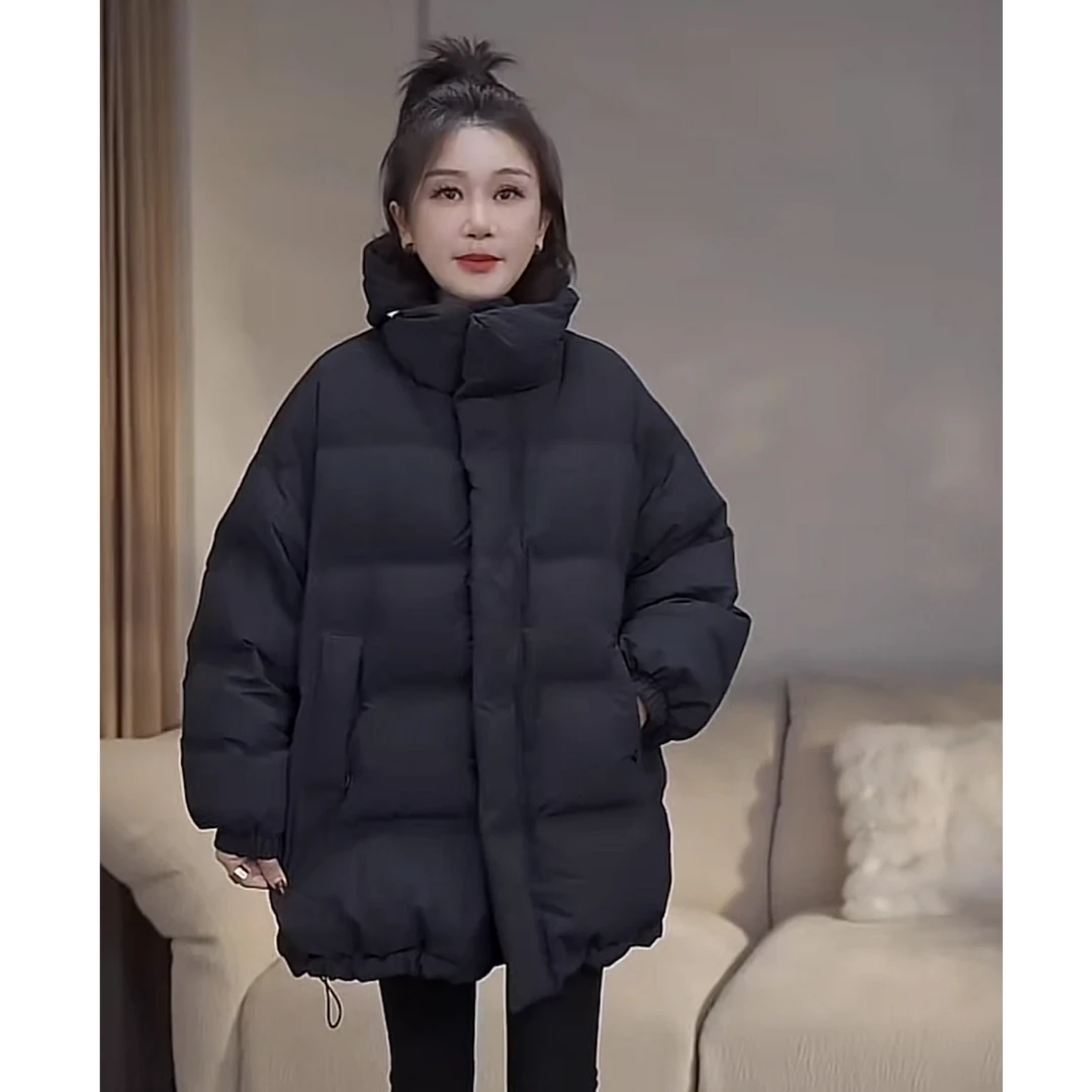 JW/静稳2024冬季潮流新品时尚休闲女款减龄鸭绒羽绒服8885227