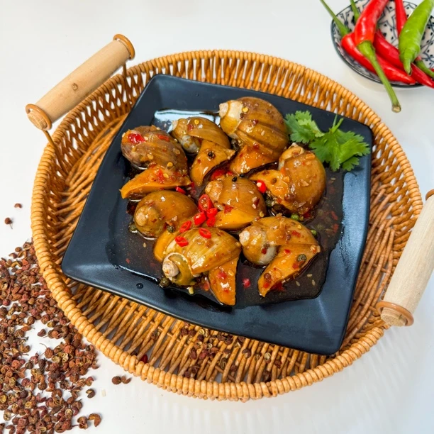 麻辣鲍鱼螺捞汁老婆脚3罐900g顺丰空运