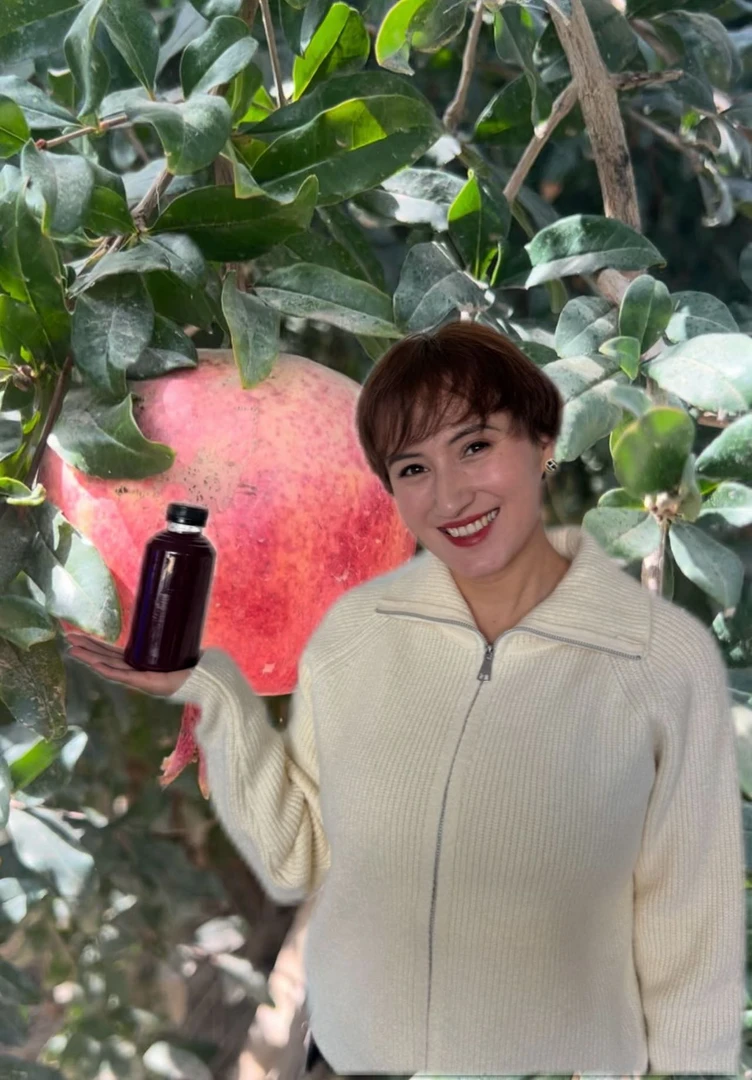 现榨和田皮亚曼石榴汁无任何添加顺丰冷链【送赠品】