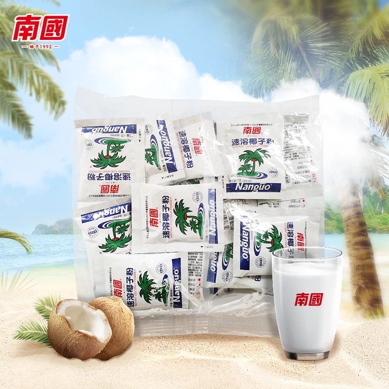 海南特产南国速溶椰子粉306g椰奶椰汁粉冲饮代餐粉椰香浓郁