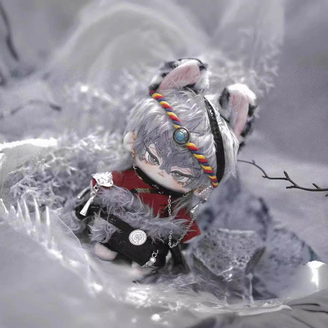 20厘米无属性现货棉花娃娃娃衣藏服民族套装20cm娃衣