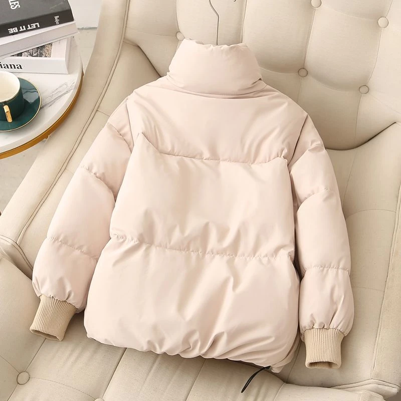 羽绒服服女短款2023年新款冬季韩版小个子加厚面包服学生羽绒羽绒
