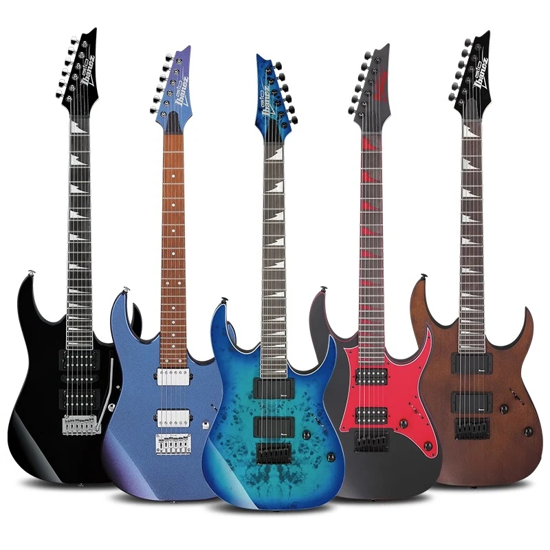 Ibanez 依班娜GRG170/121DX/GRX120SP入门初学者双摇电吉他多色选