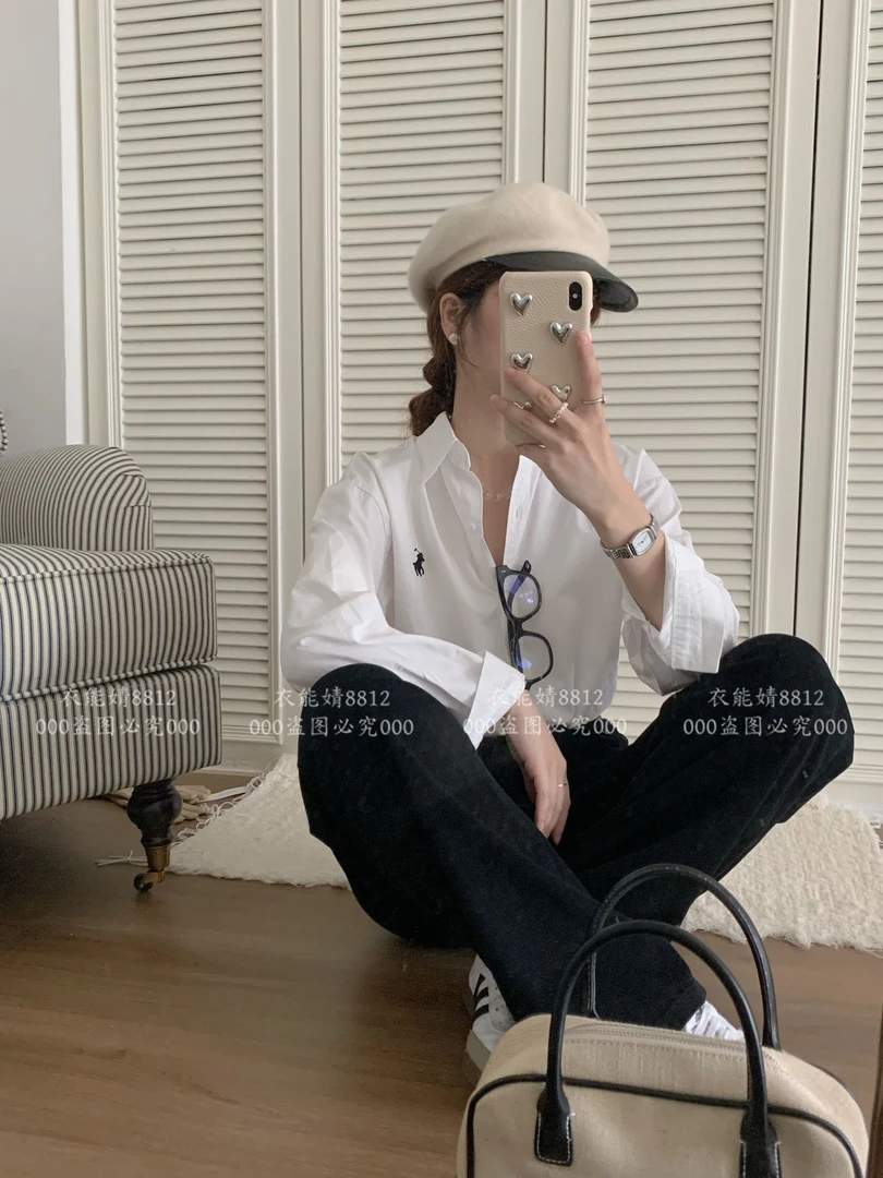 港味复古新款小众女款慵懒宽松休闲外套早秋时尚上衣时尚潮流衬衫