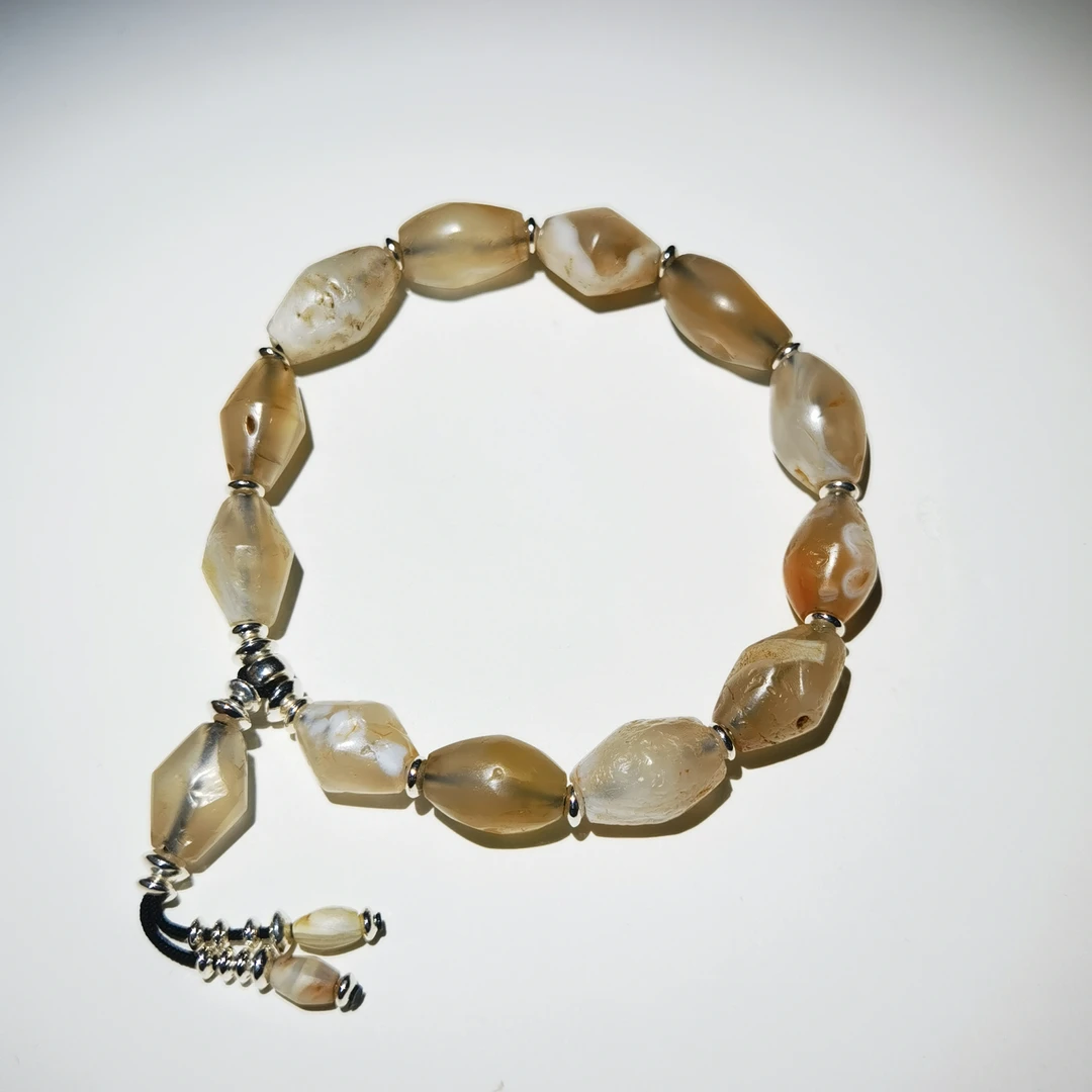 《木土堂》精品巴克特里亚多宝手串单圈佛珠手围19cm