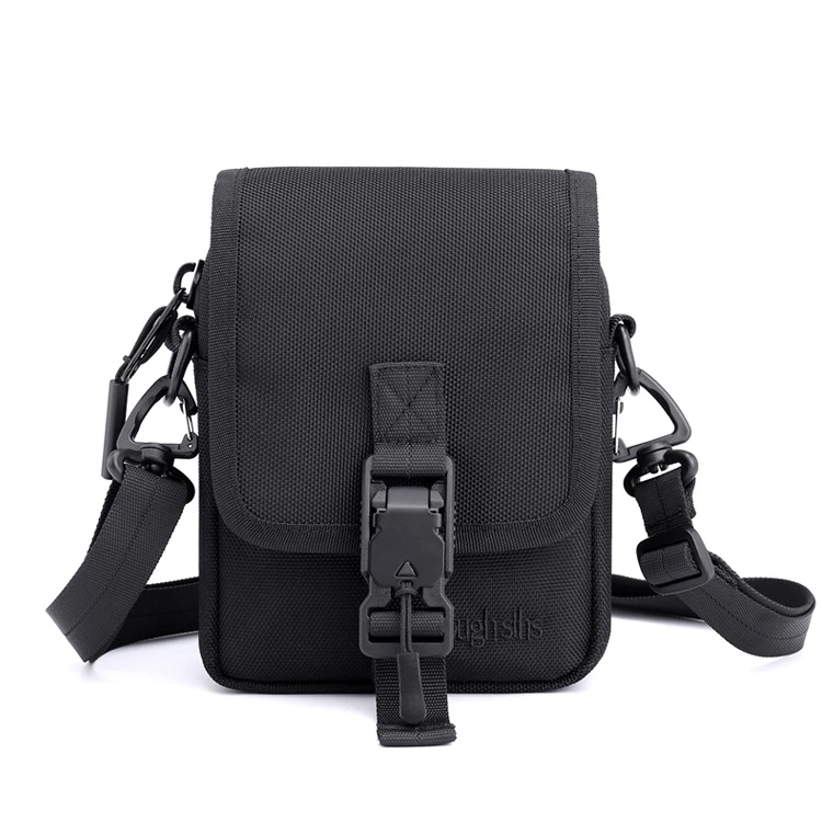 新款男士手机包小挎包通用运动跑步单肩包轻巧防水收纳包快拆磁扣