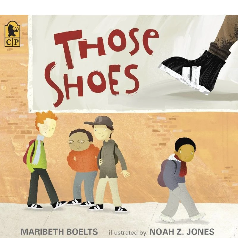 那双鞋 Those Shoes 原版英文儿童插画故事绘本 进口图书