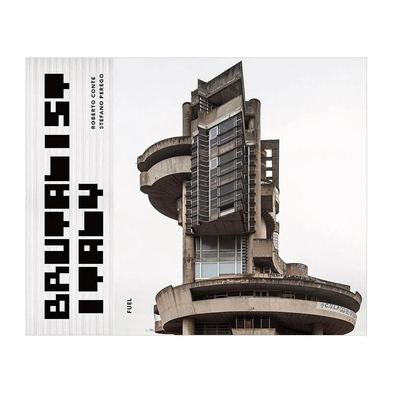 意大利野蛮主义建筑画册 Brutalist Italy 原版英文摄影人文景观