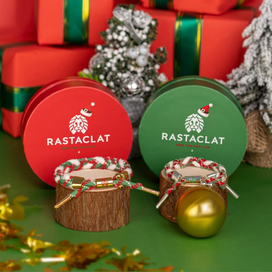 合金布艺手链 RASTACLAT 圣诞限定 平安夜铃铛 小狮子情侣款手链