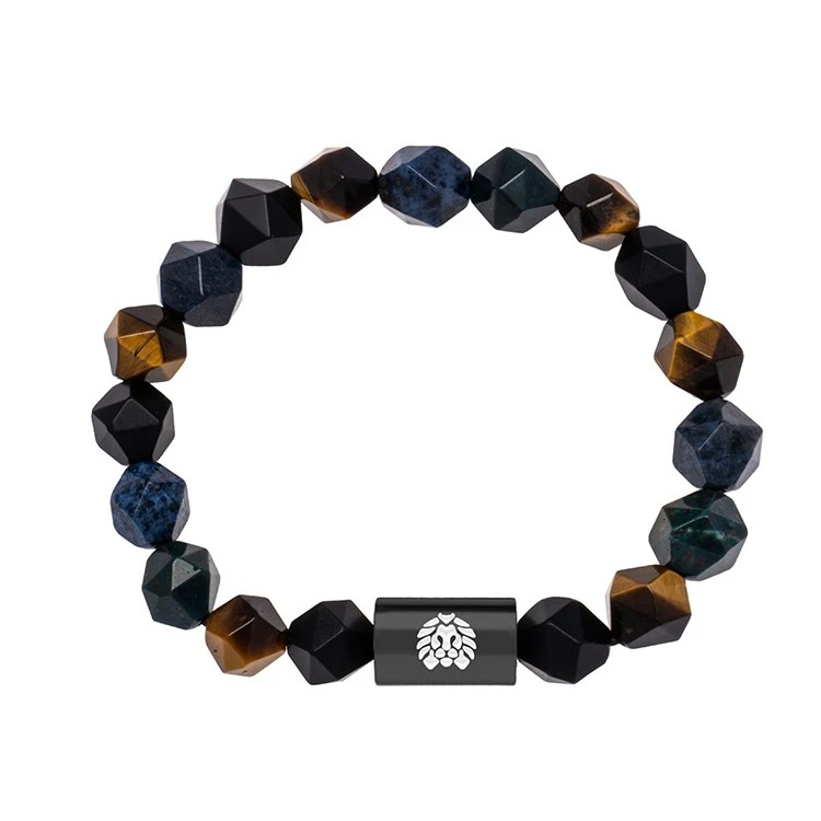 RASTACLAT 合金手链 雨墨晨光系列 新中式情侣款小狮子手链珠串