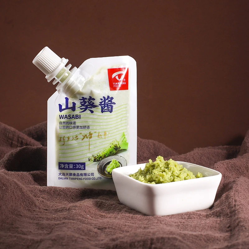天鹏山葵酱 新鲜芥末寿司材料 刺身料理辣根酱青芥辣 三文鱼调味