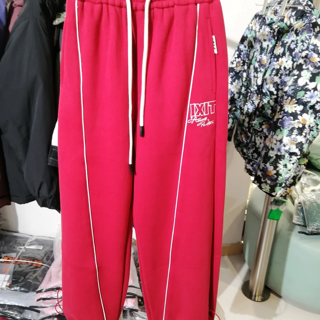 9010儿童冬季新款加绒休闲裤