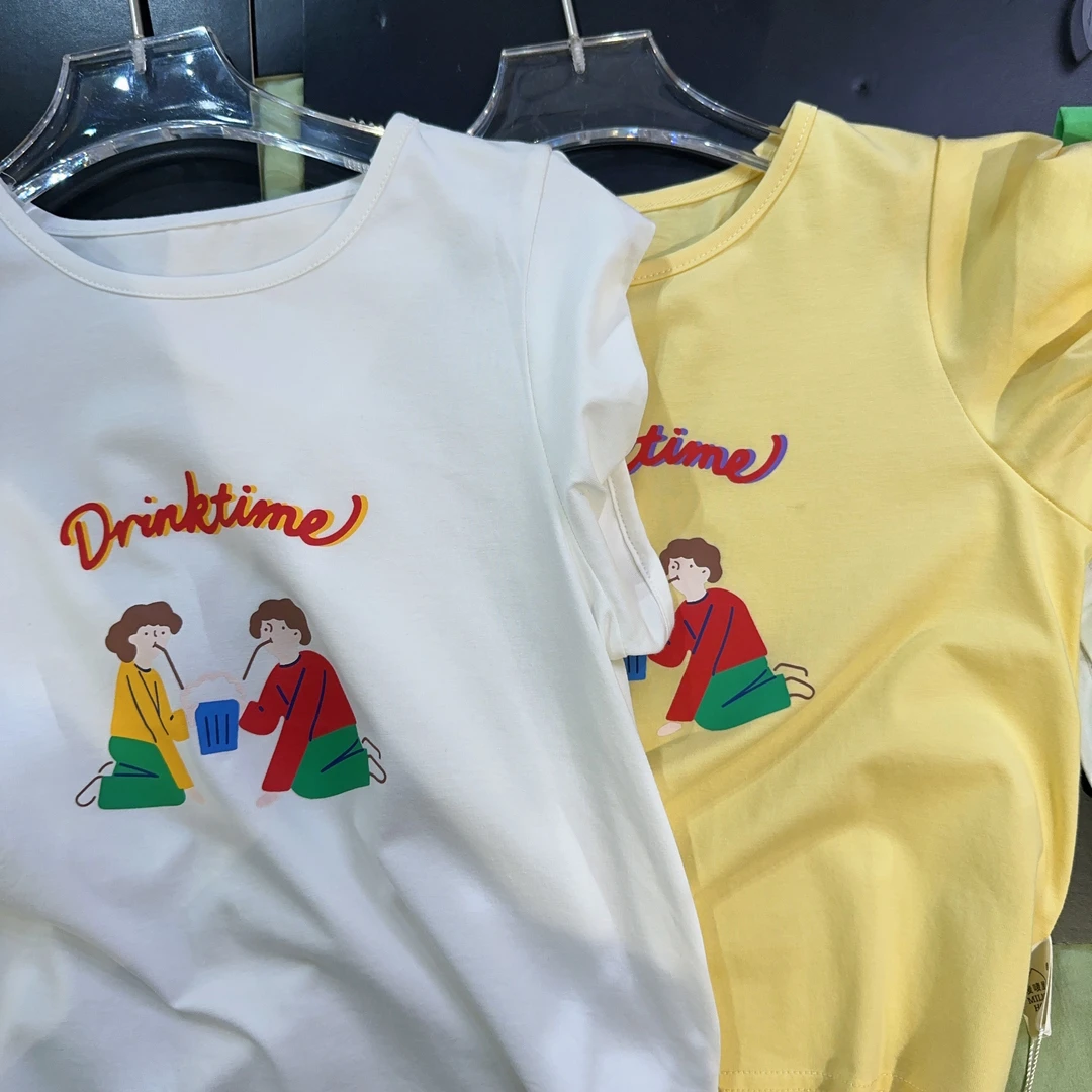 2686【图片款】丫丫家新款短袖T恤