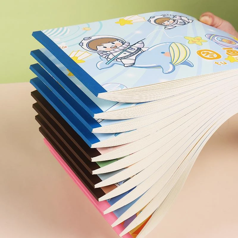 创意可爱卡通A4图画本幼儿园学生儿童美术画画素描加厚绘画本