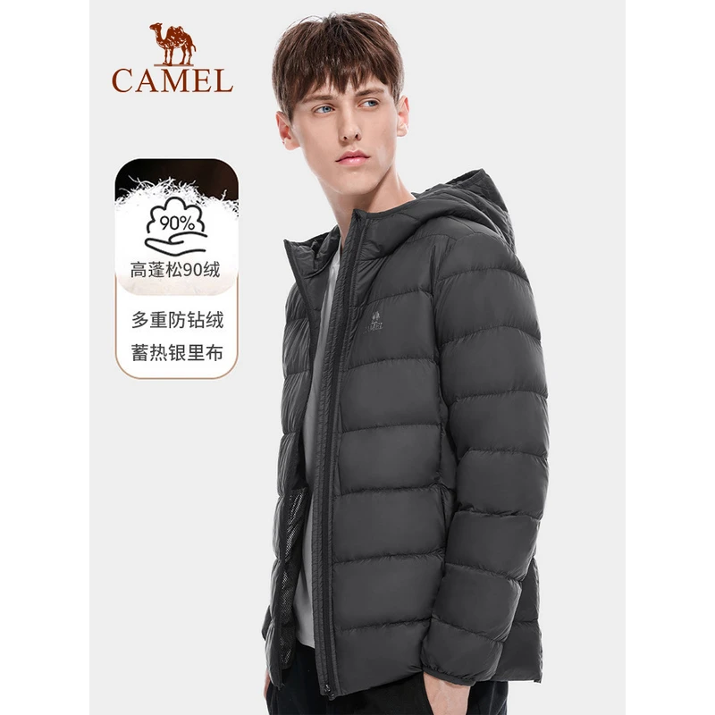 【可做内胆】轻薄男士羽绒服秋冬休闲白鸭绒短款保暖连帽外套N144