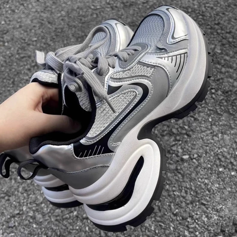 2024新款厚底网面休闲运动鞋子非图片款