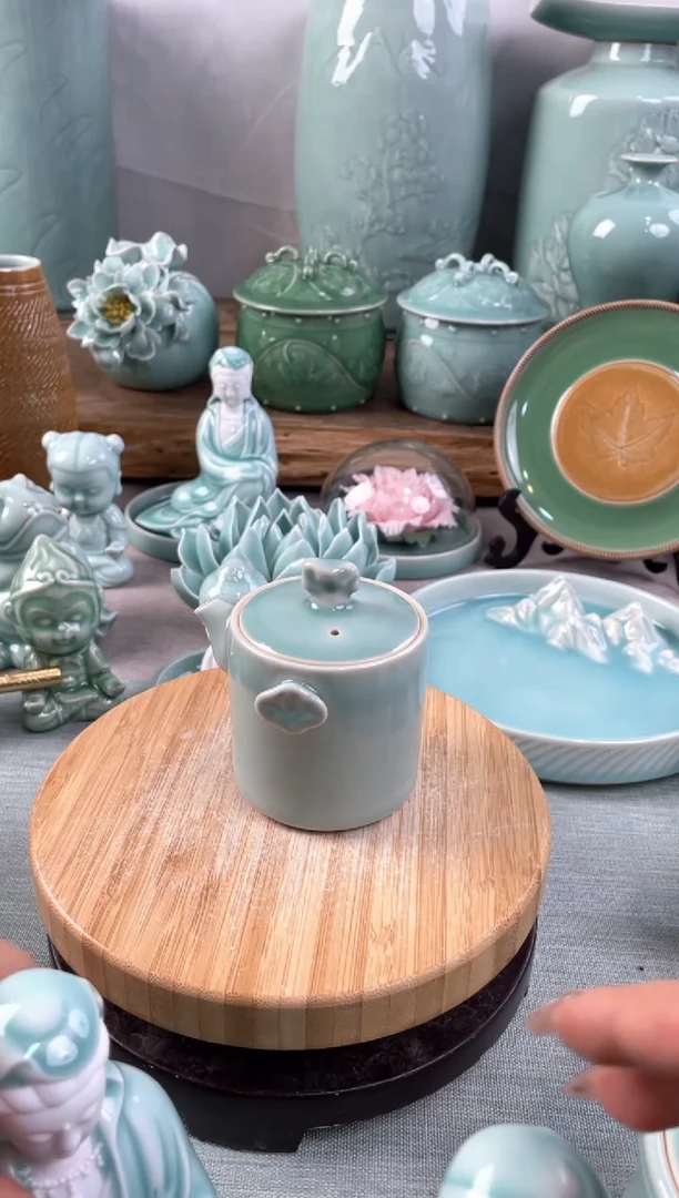 【闪购商品】微瑕福利款 慧仙青瓷