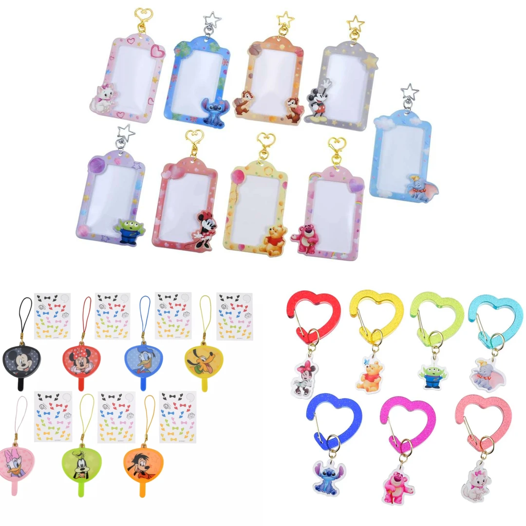 东京迪士尼乐园 扇子/爱心/卡套挂件钥匙扣 全9种 日版正版