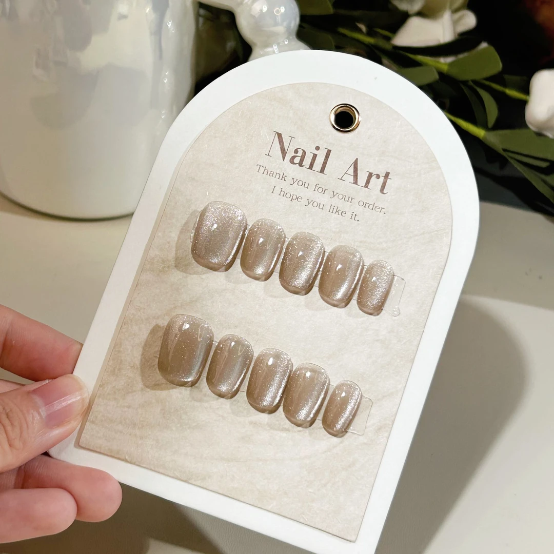 【欲望4】恩朵手工穿戴美甲 16112 短圆