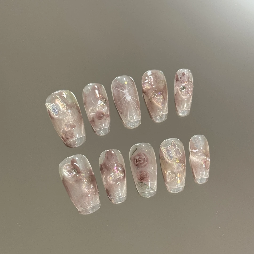 纯手工穿戴甲美甲用品