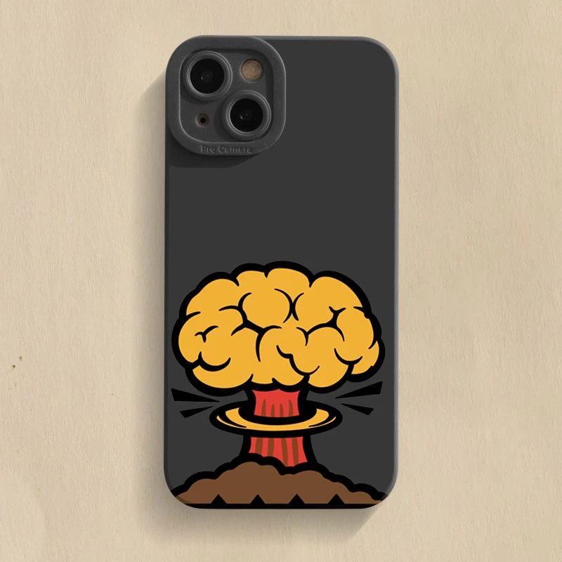 瞳影火山喷发适用于苹果1413promax手机壳xs软xr1211/iPhone78plu