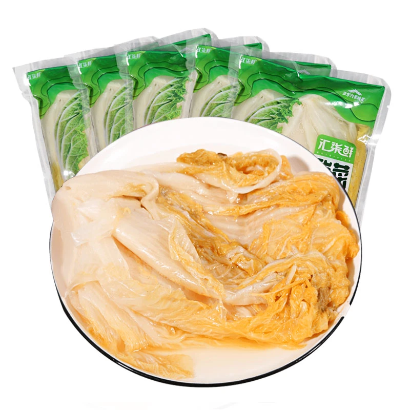 【汇柒鲜】 酸菜500g*5袋