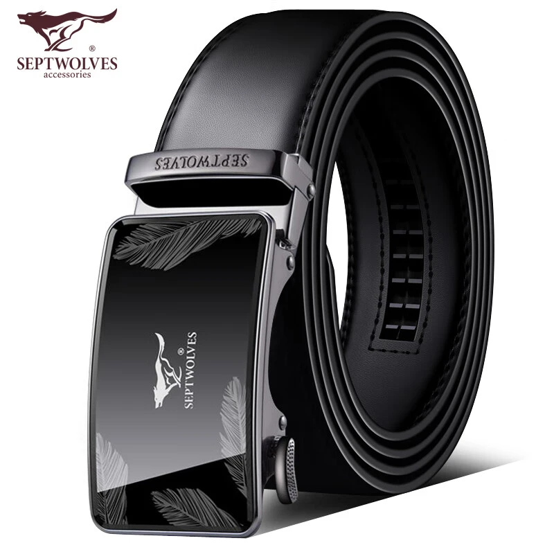 七匹狼皮带男士新款真皮潮纯牛皮韩版腰带男款百搭年轻人商务裤带