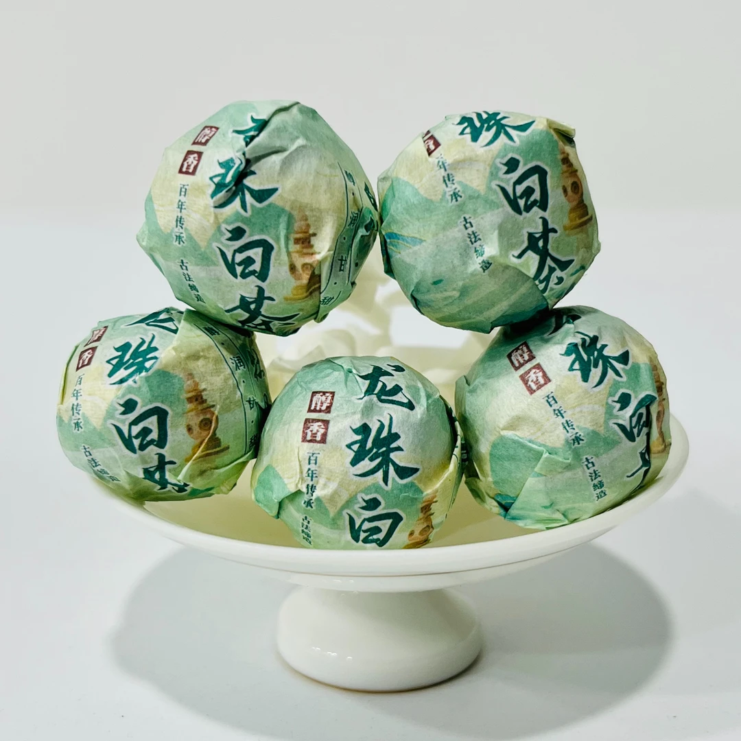 【白牡丹·龙珠】2024年福鼎古树珍白茶醇香白牡丹龙珠茶