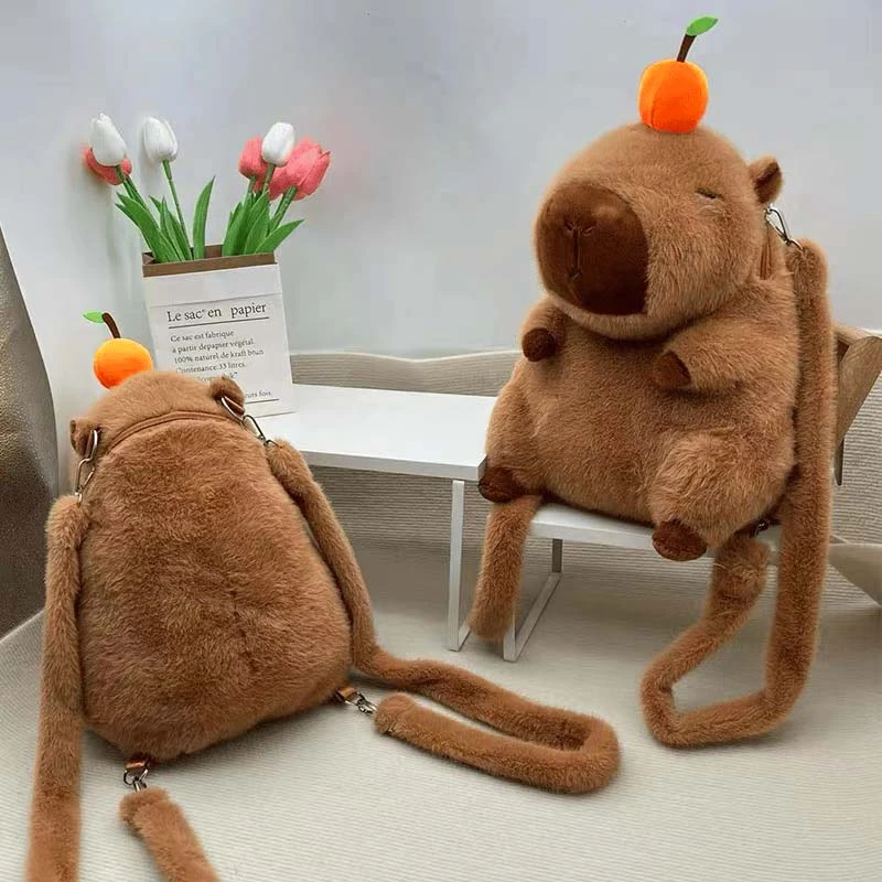 背包卡皮巴拉一个30cm 破损联系客服补发