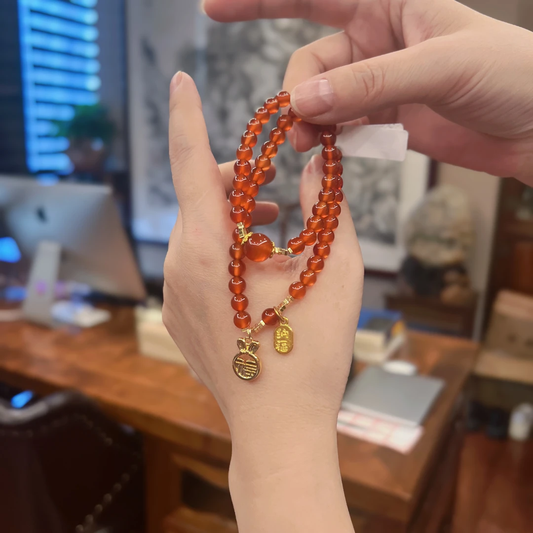 宫玄道双圈手串   A31