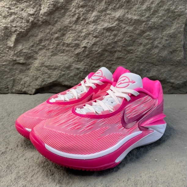 38码/市场价1099/Nike GT Cut 2 EP 乳腺癌 粉色 篮球鞋 二手无盒