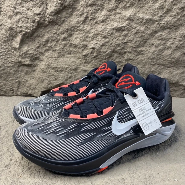 福利款 42码/市场价1059/Nike GT Cut2 EP 黑红 篮球鞋 二手原盒