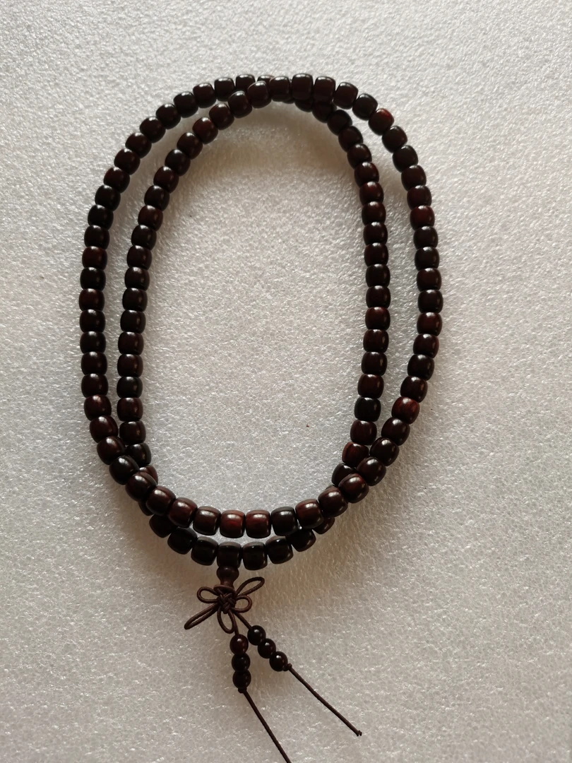 小叶紫檀桶珠108/0.8