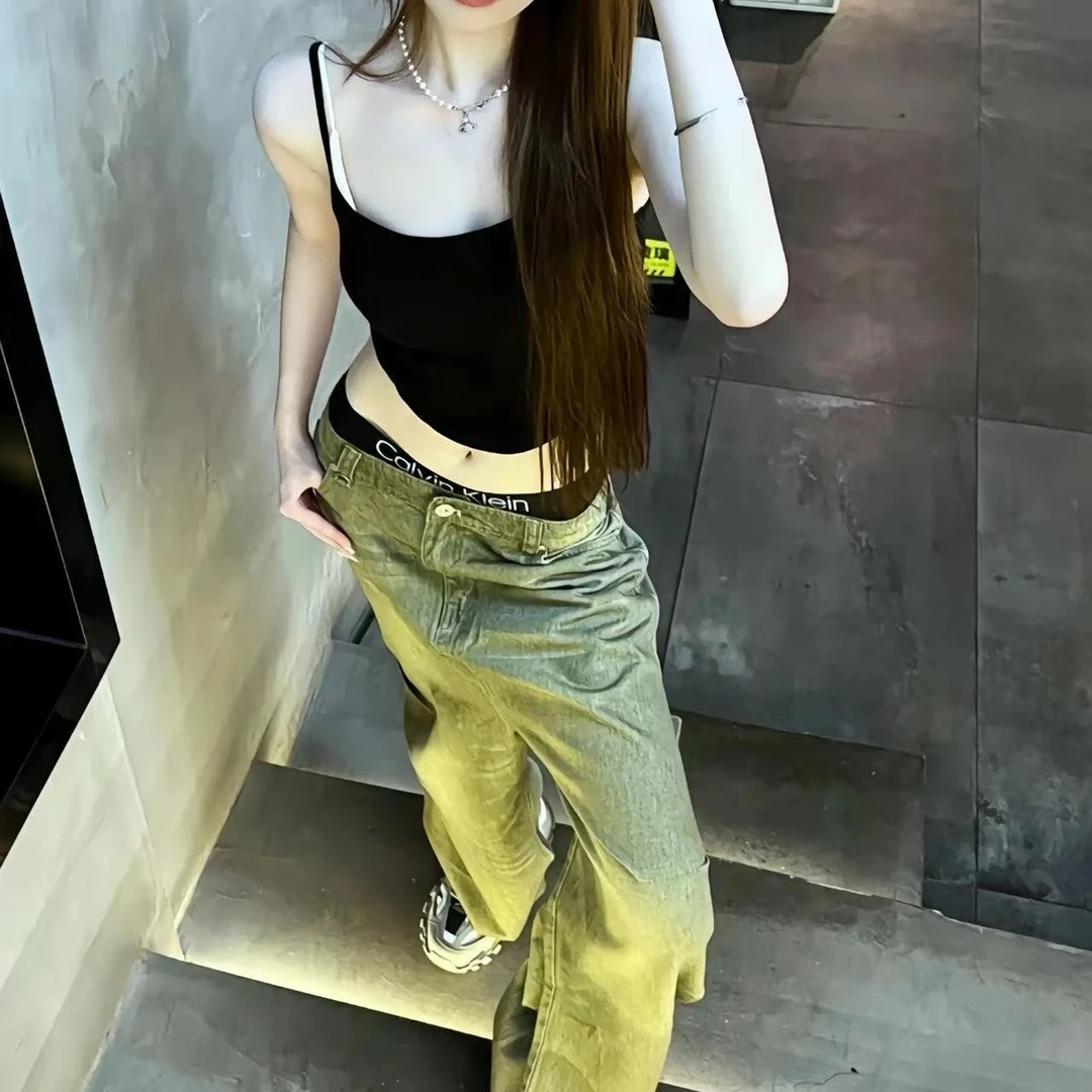 《专用链接》原创学院风u领露背绑带针织长裙女修身显瘦a字百搭