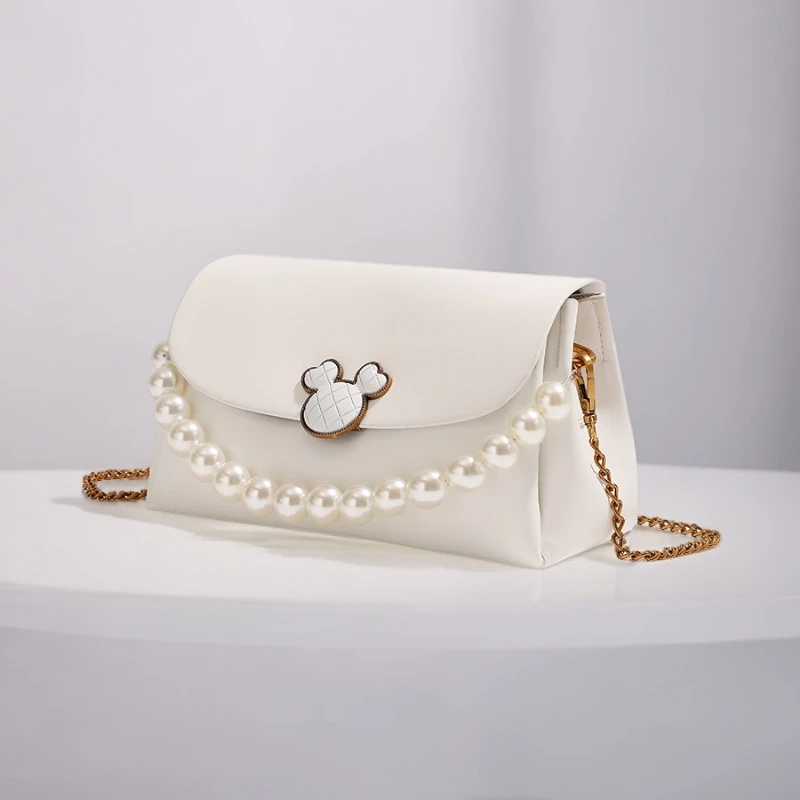 轻奢时尚手提珍珠包包女士洋气百搭小包包韩版单肩肩包潮流斜跨