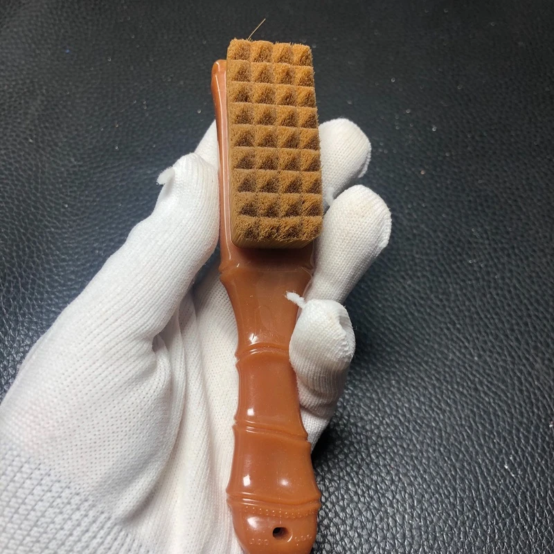 其他把件文玩周边棕色万毛刷一把