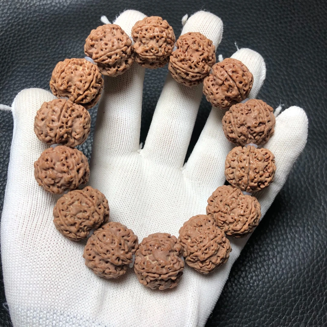 菩提把件0215尼泊尔五瓣大金刚手串尺寸21mm+无裂不金刚