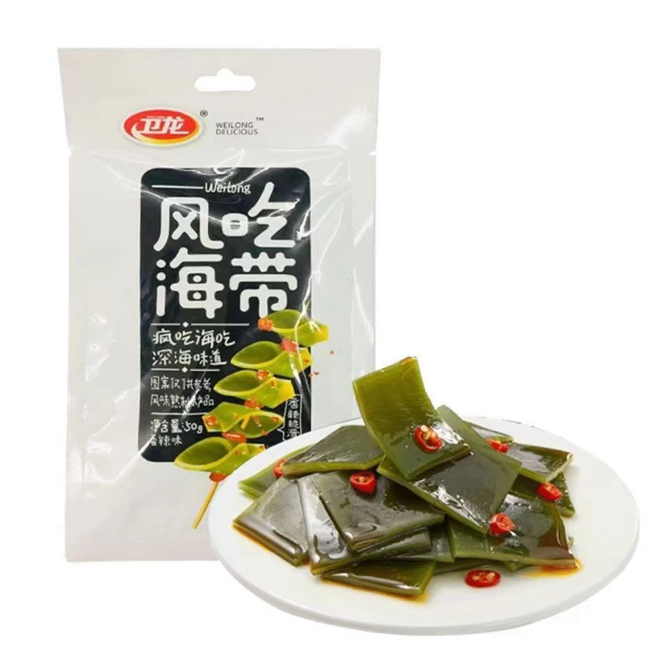 【约40小包】风吃海带50g*6袋海带片下饭菜海带丝香辣脆爽零食
