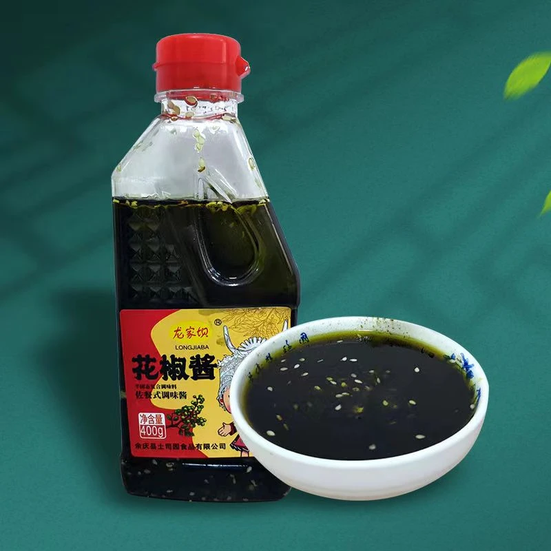 贵州特产龙家坝花椒酱藤椒酱麻椒酱麻辣特香麻蘸料400g佐餐调味料