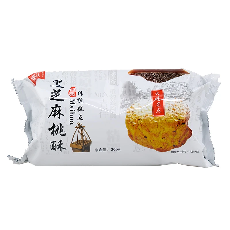 205g黑芝麻桃酥一袋