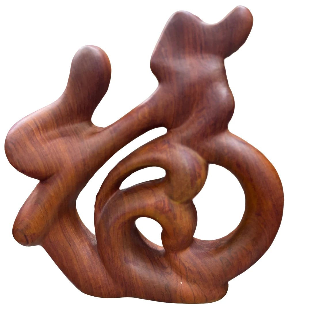 （木雕哥专属）镂空整木整雕福字小摆件