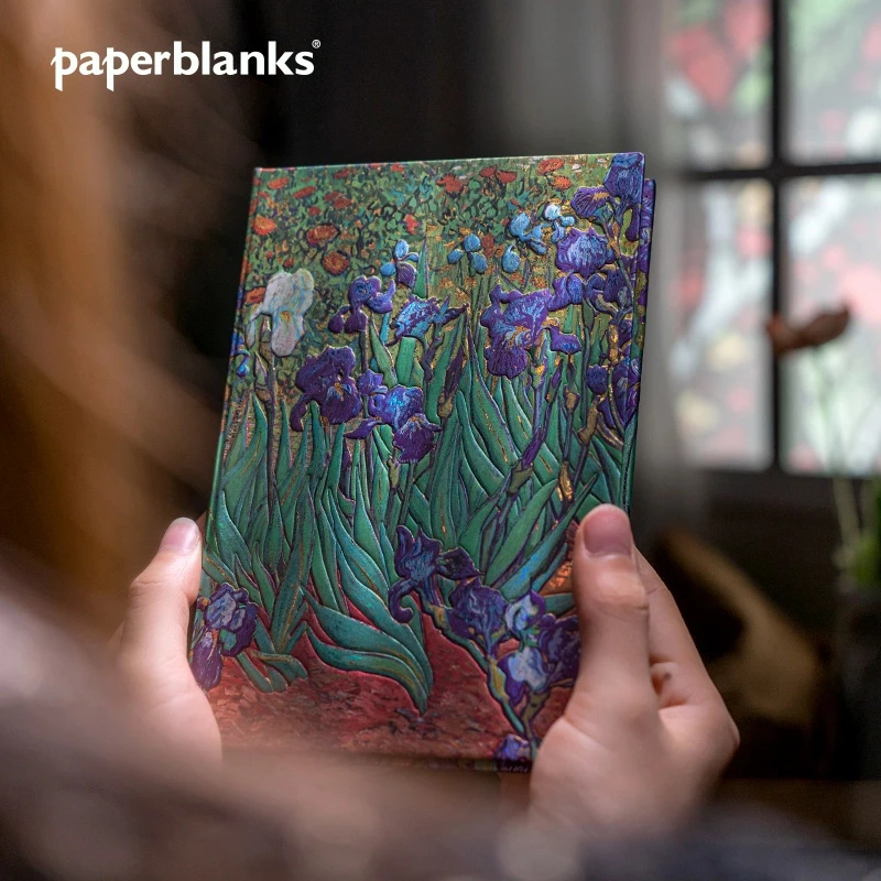 paperblanks高档笔记本梵高的鸢尾花系列2022年新款